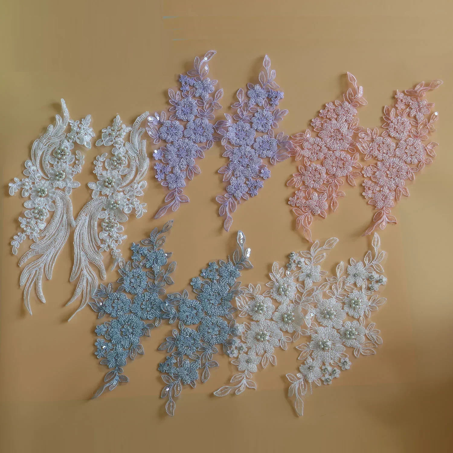 2pc/set Luxury beaded embroide - Luxury Lifestyle Photography recension och pris