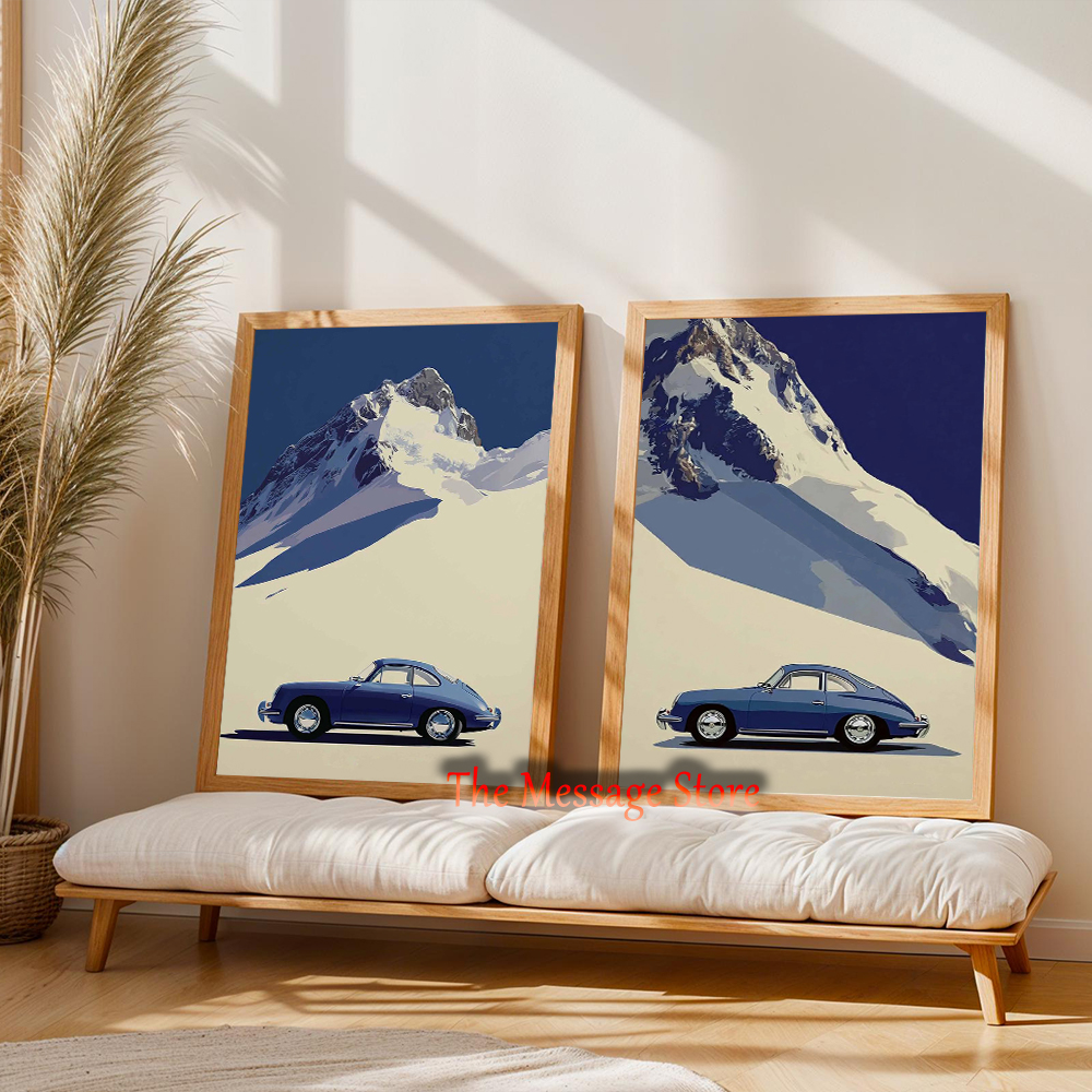 Vintage Sports Car Minimalist  - Luxury Lifestyle Cars recension och pris