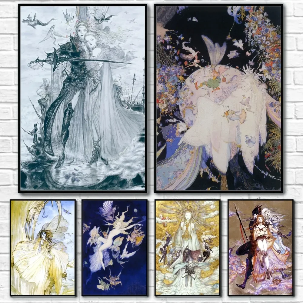 Yoshitaka Amano Final Fantasy  - Luxury Lifestyle Photography recension och pris