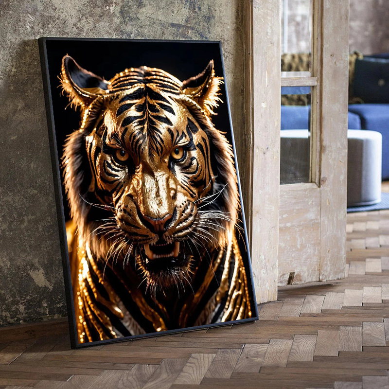 Luxury Black and Golden Animal - Luxury Lifestyle Photography recension och pris